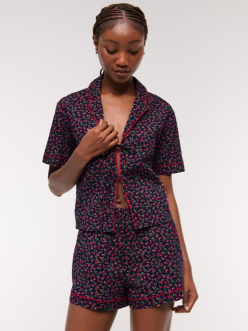 Abercrombie Strawberry Pajama Set